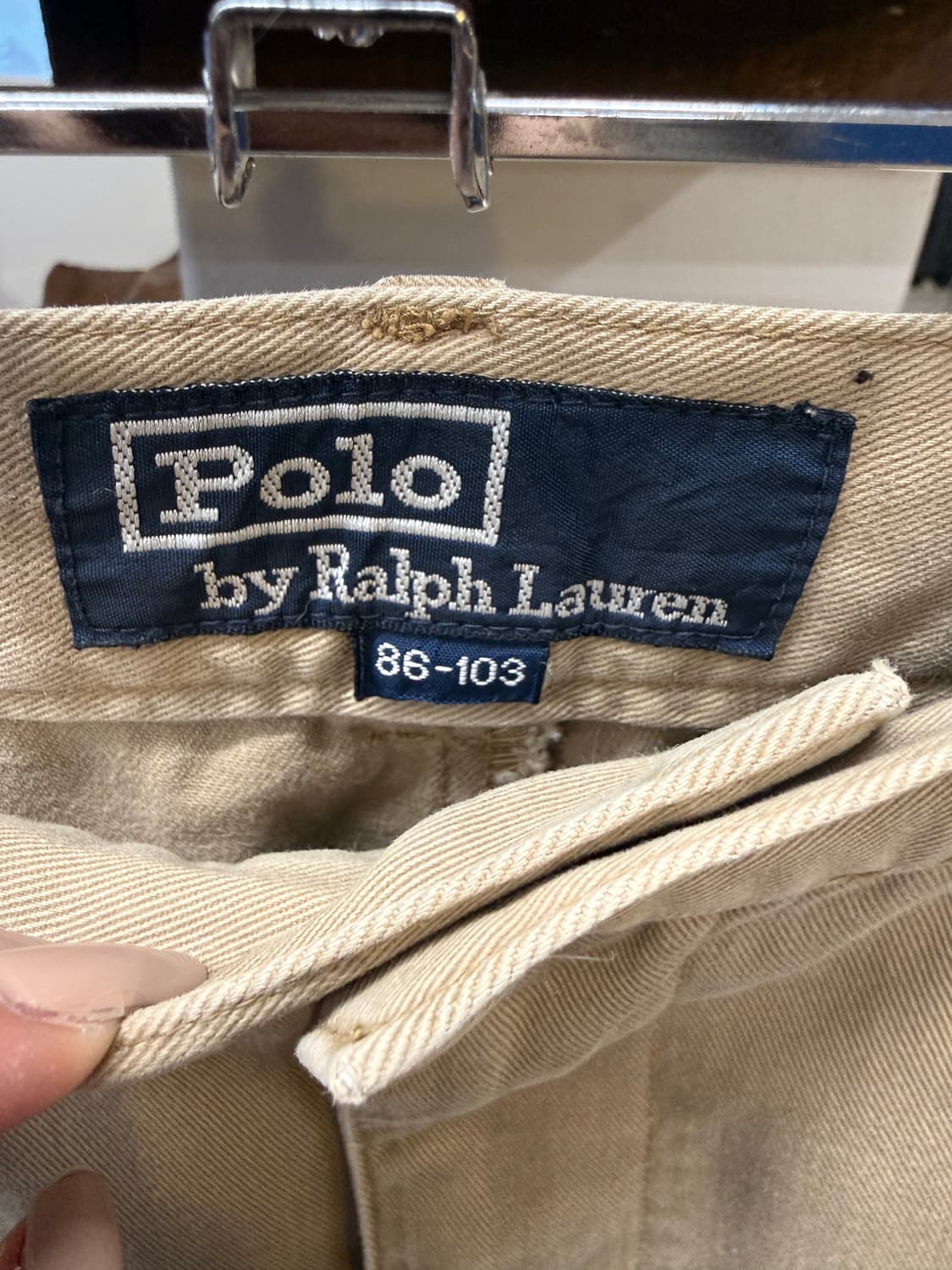 1990s PRL 폴로 랄프로렌 치노 팬츠 상품이미지6
