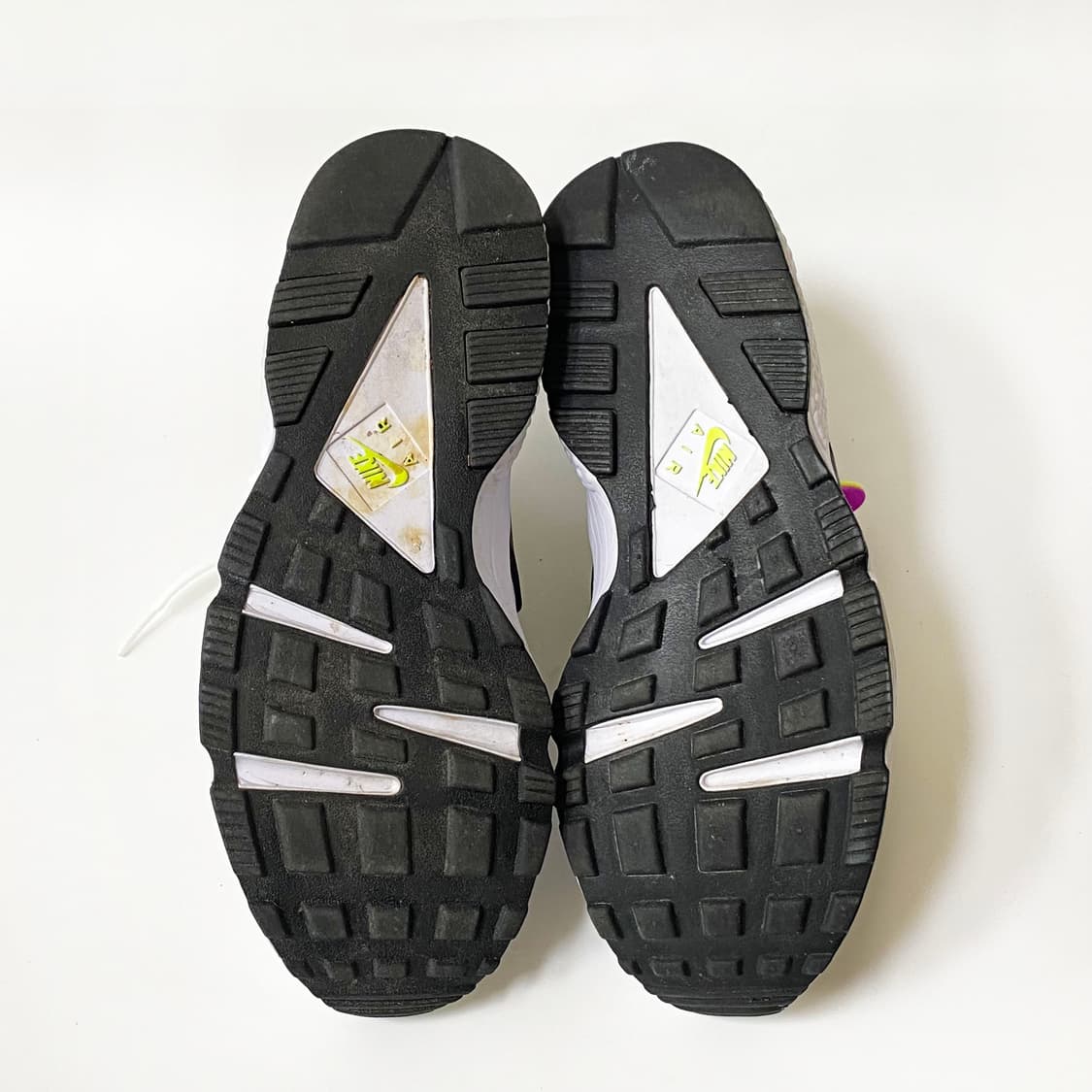 나이키 에어 훠라치 네온 옐로우 마젠타 운동화 270 상품이미지6