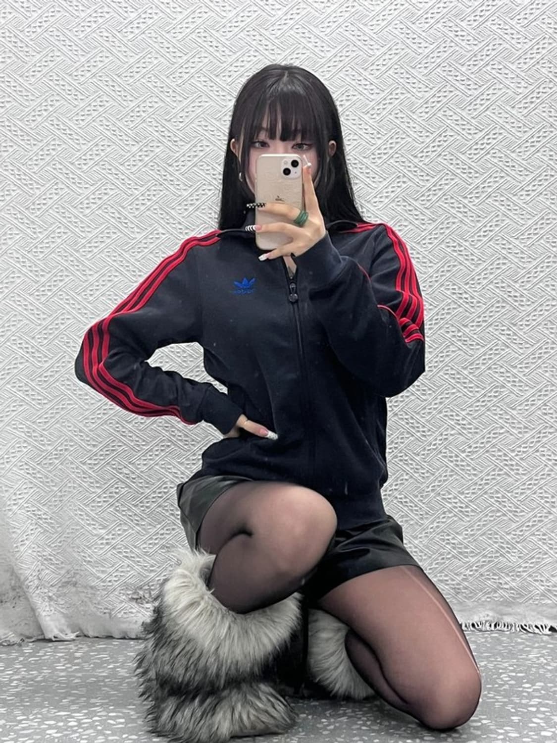 아디다스 올드스쿨 스트릿 펑크 바르셀로나 져지 집업 90 C10297 상품이미지2