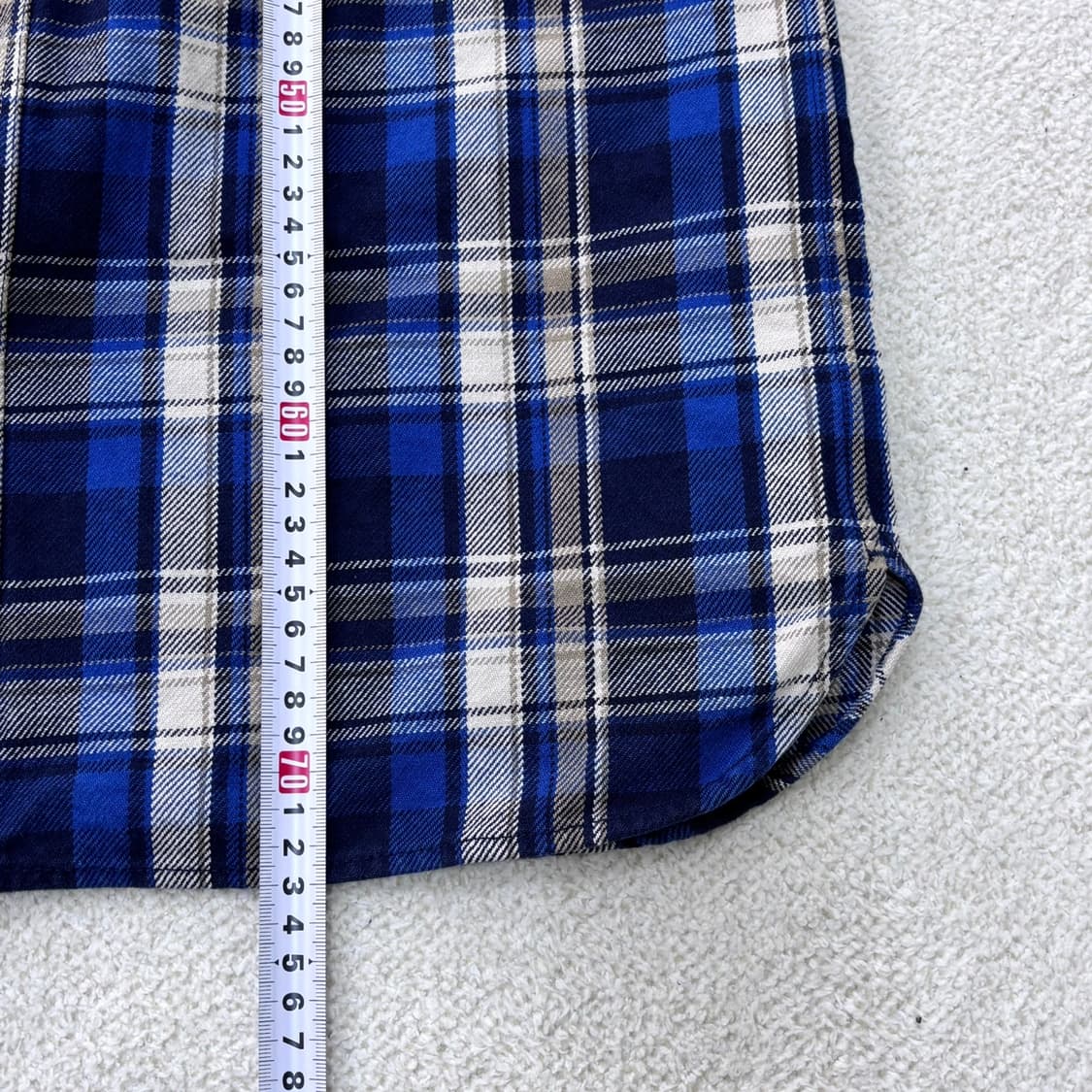 S 라코스테 플래드 플란넬 셔츠 0310E 상품이미지5