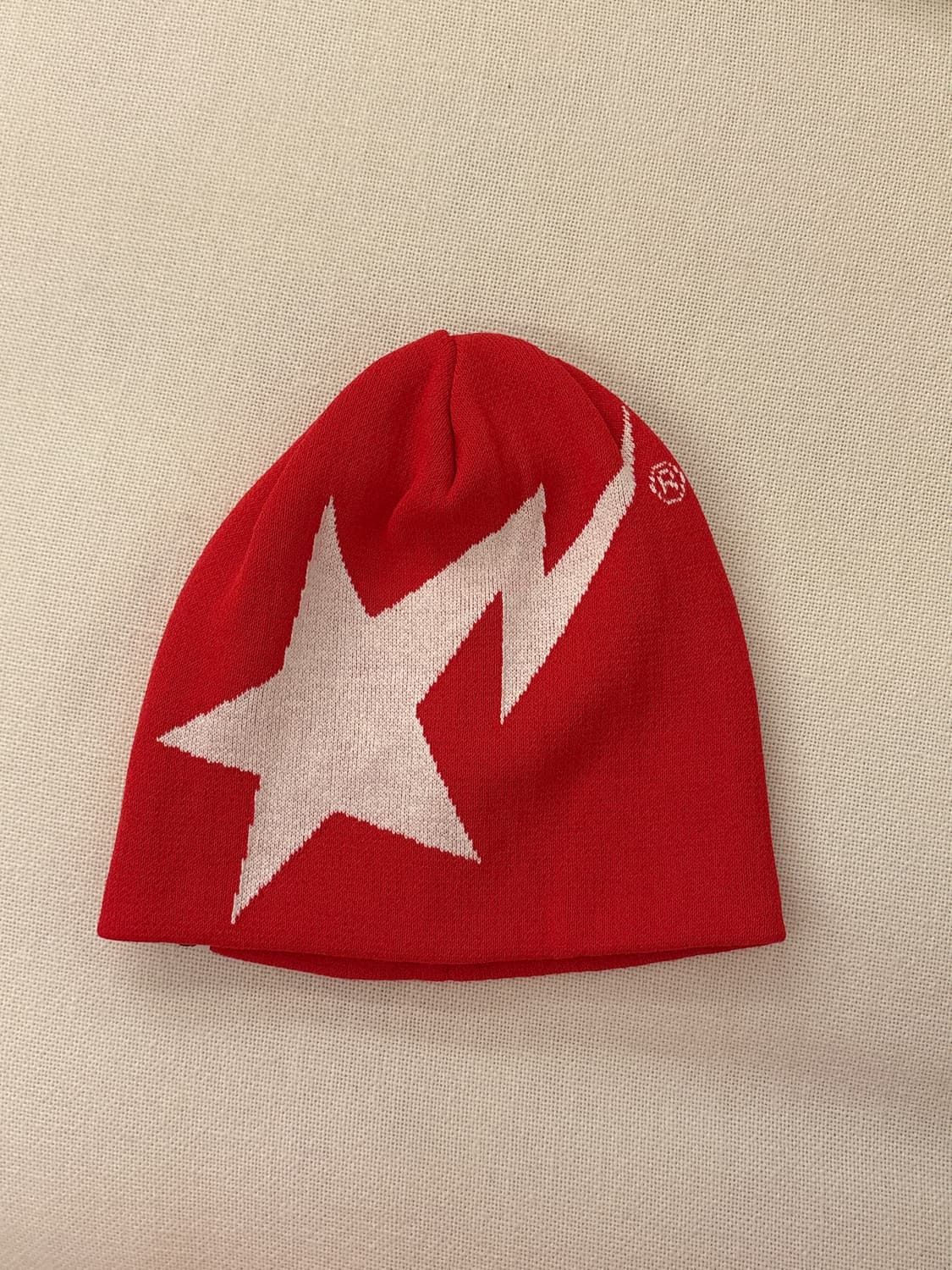 베이프 스타 니트 비니 레드 상품이미지2