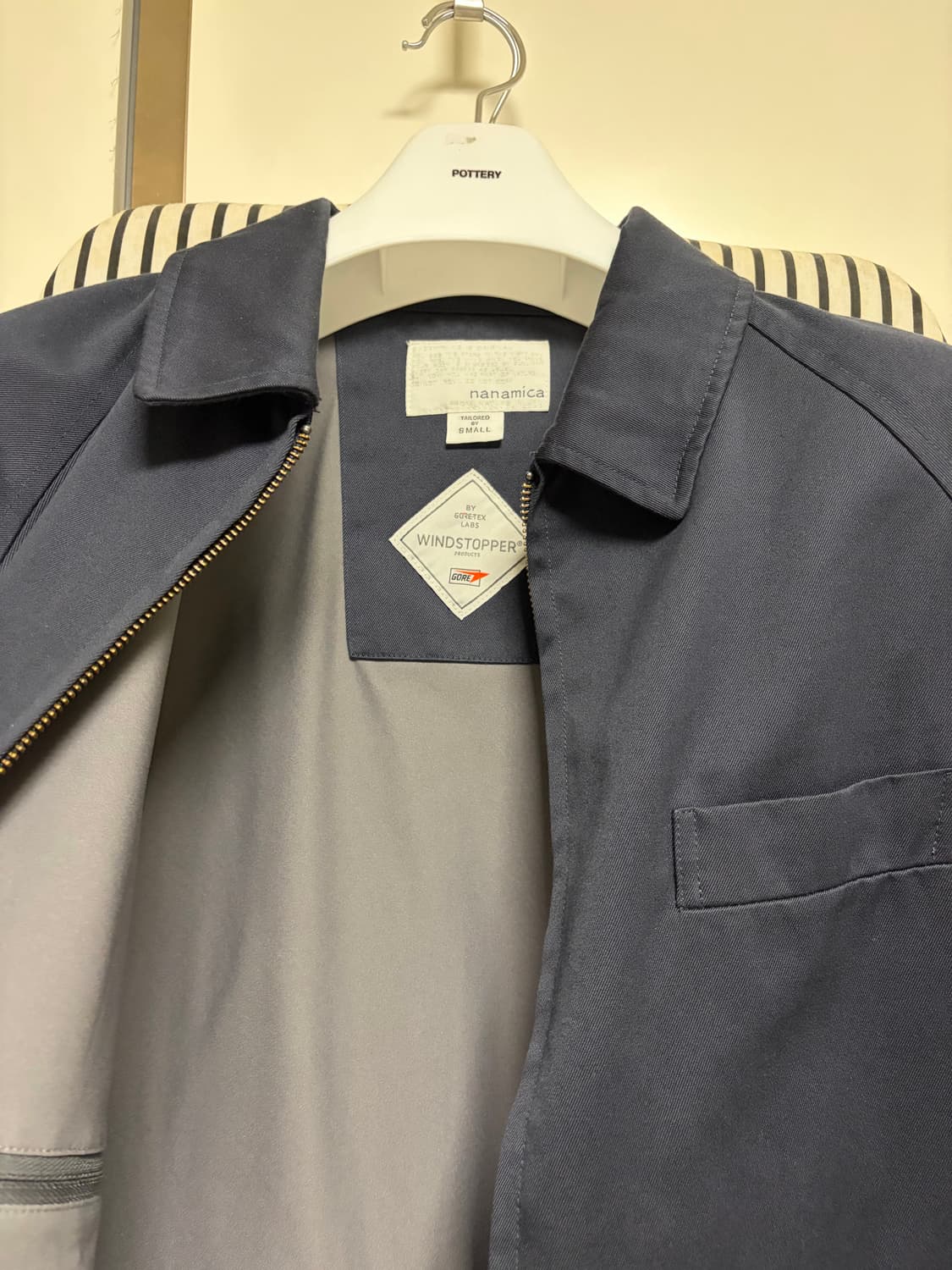 Nanamica 나나미카 윈드브레이커 자켓 S 상품이미지4
