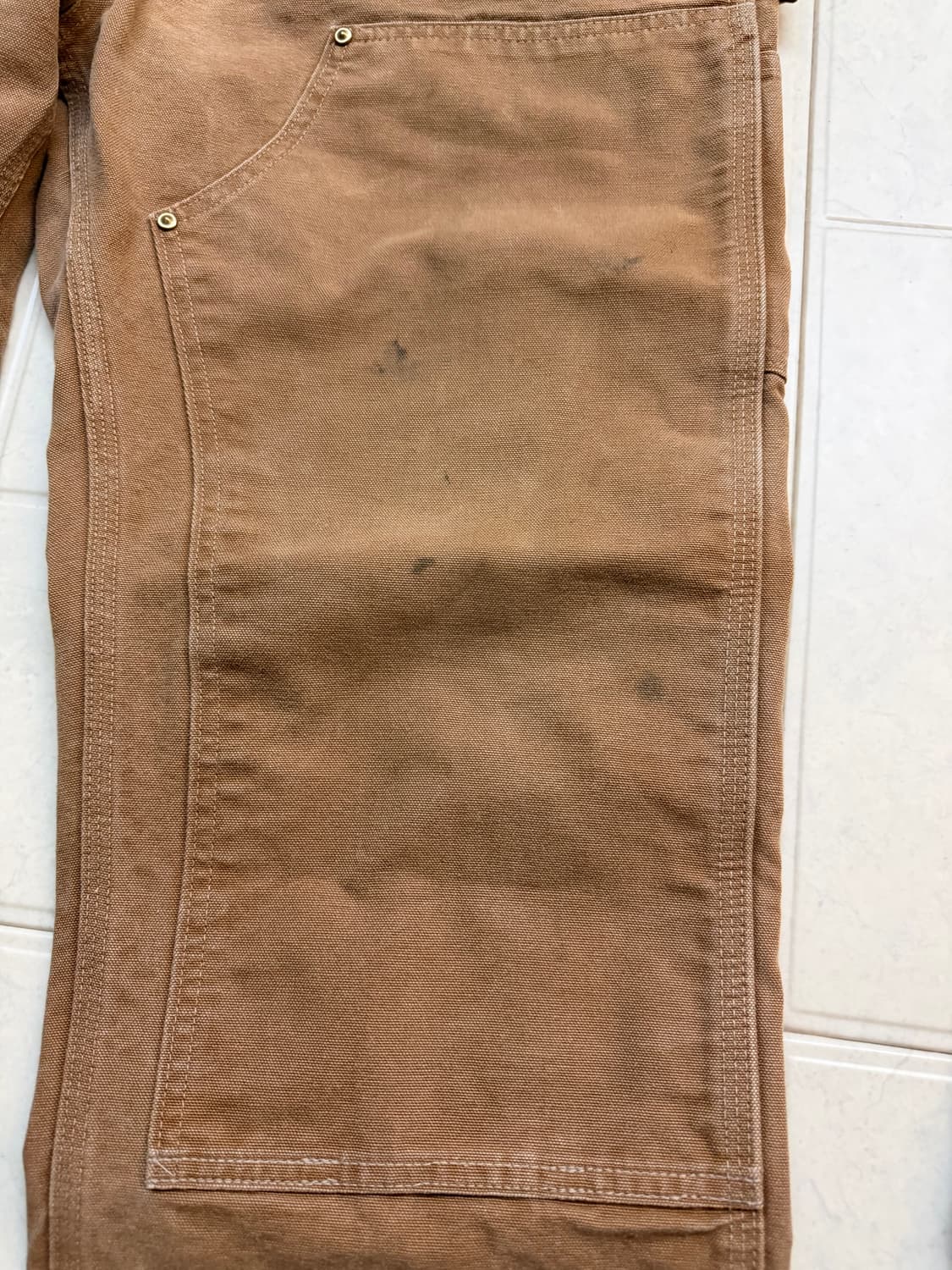 칼하트 더블니 브라운 36x30 상품이미지4