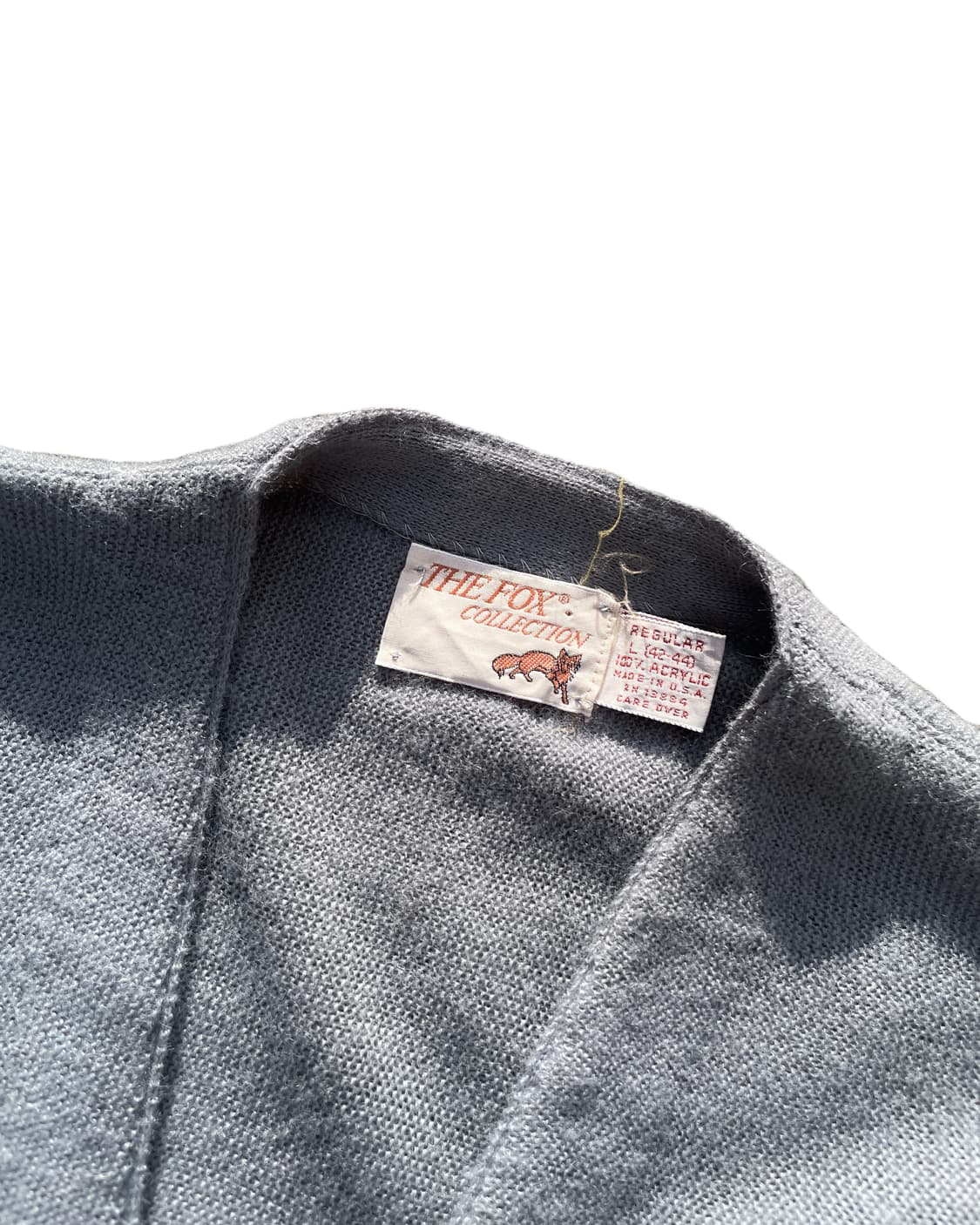 70‘s fox collection cardigan 상품이미지2