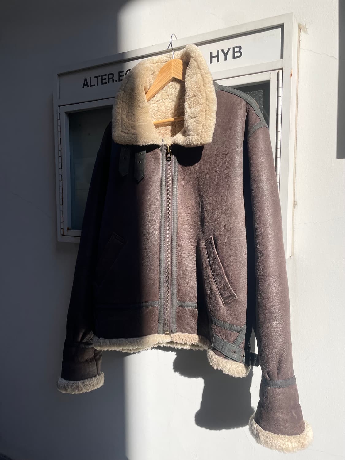  Military B-3 real leather flight jacke 상품이미지3