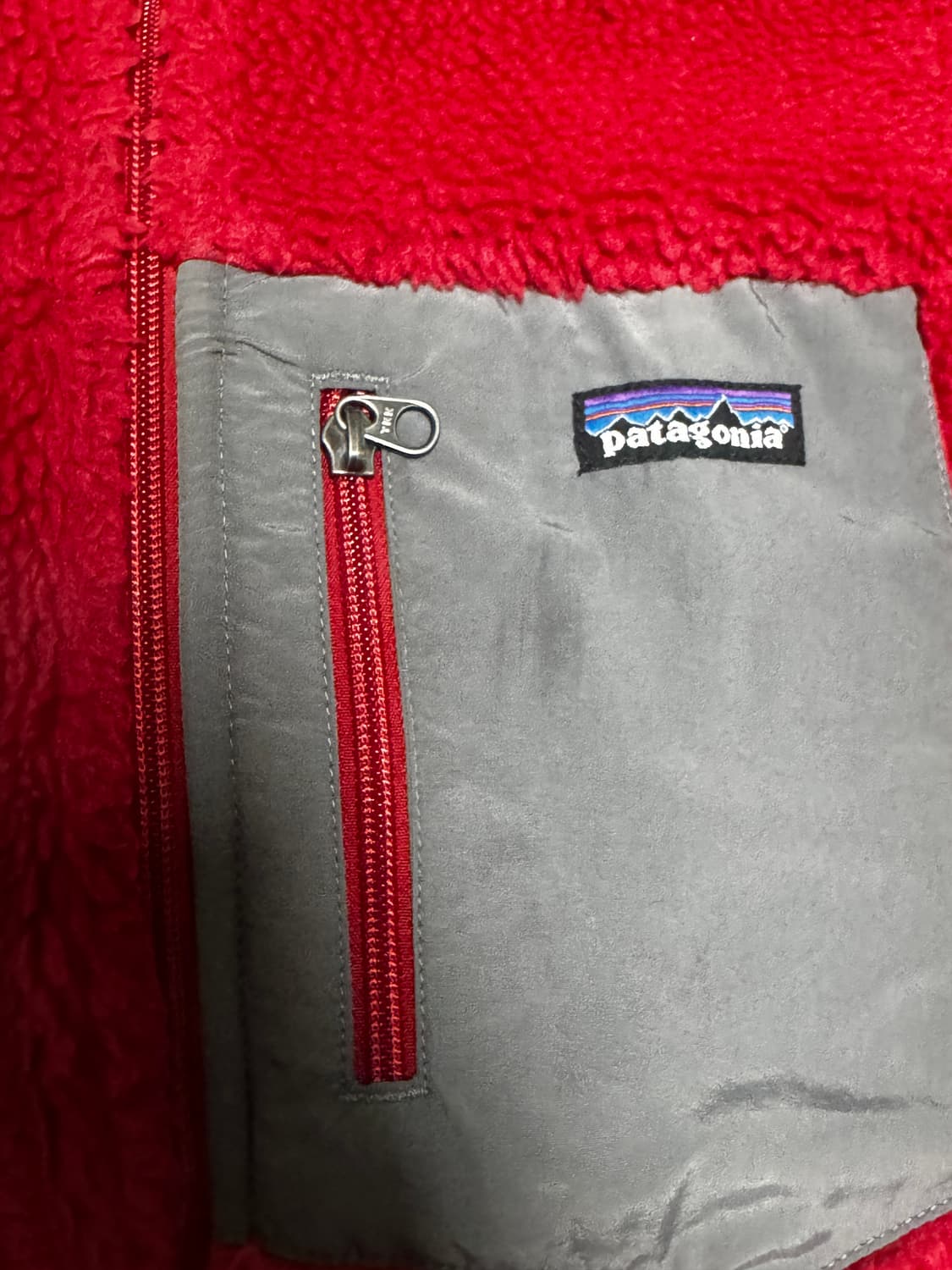 [S] 11's 파타고니아 레트로 X 파일 플리스 레드 상품이미지3