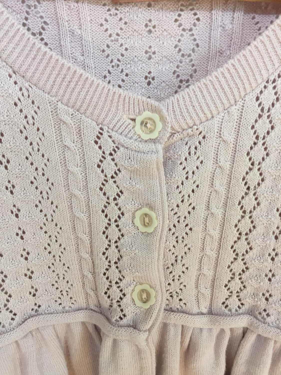 꽃단추 가디건 상품이미지3