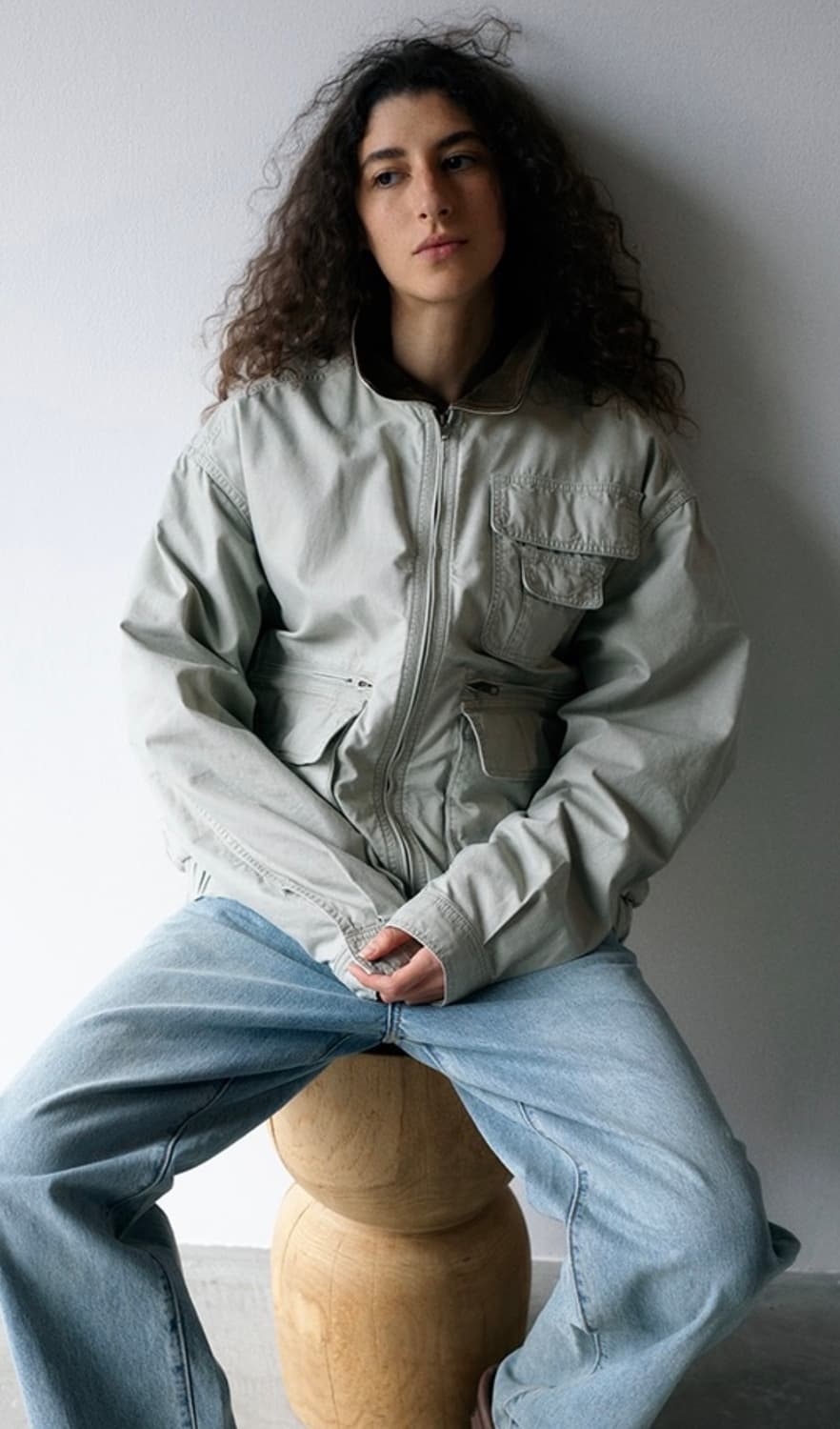 Utility Field Jacket Stone  상품이미지2