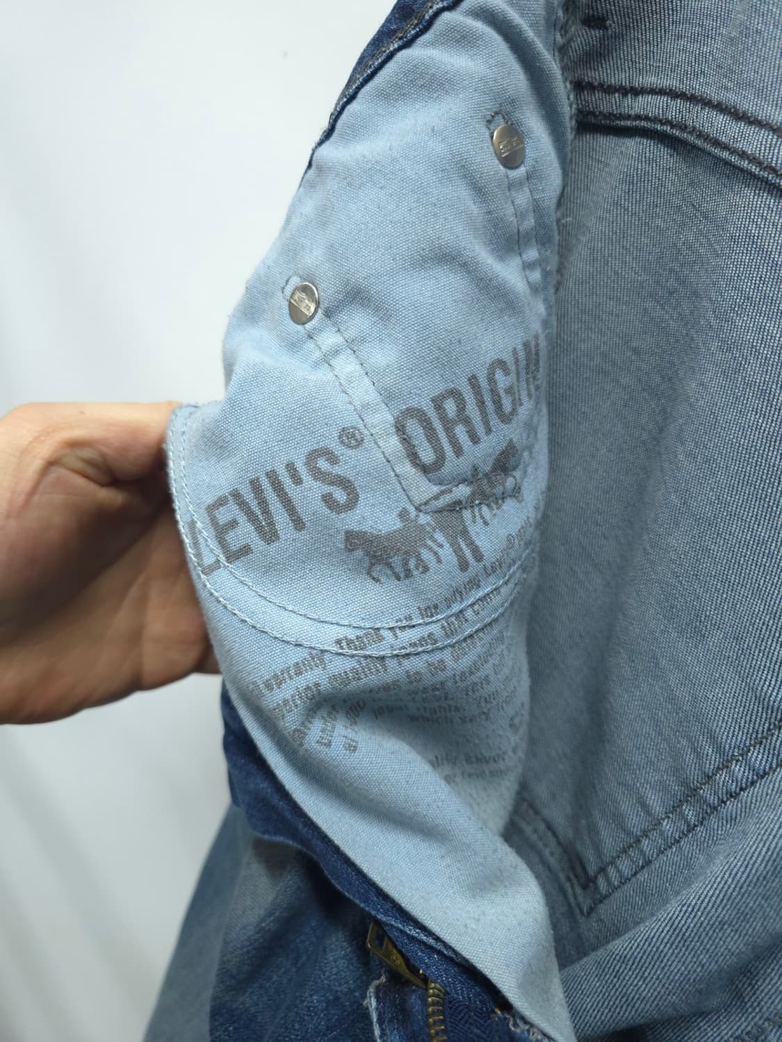 리바이스 미국판 514 슬림 스트레이트 중청 데님 팬츠(34) 상품이미지10