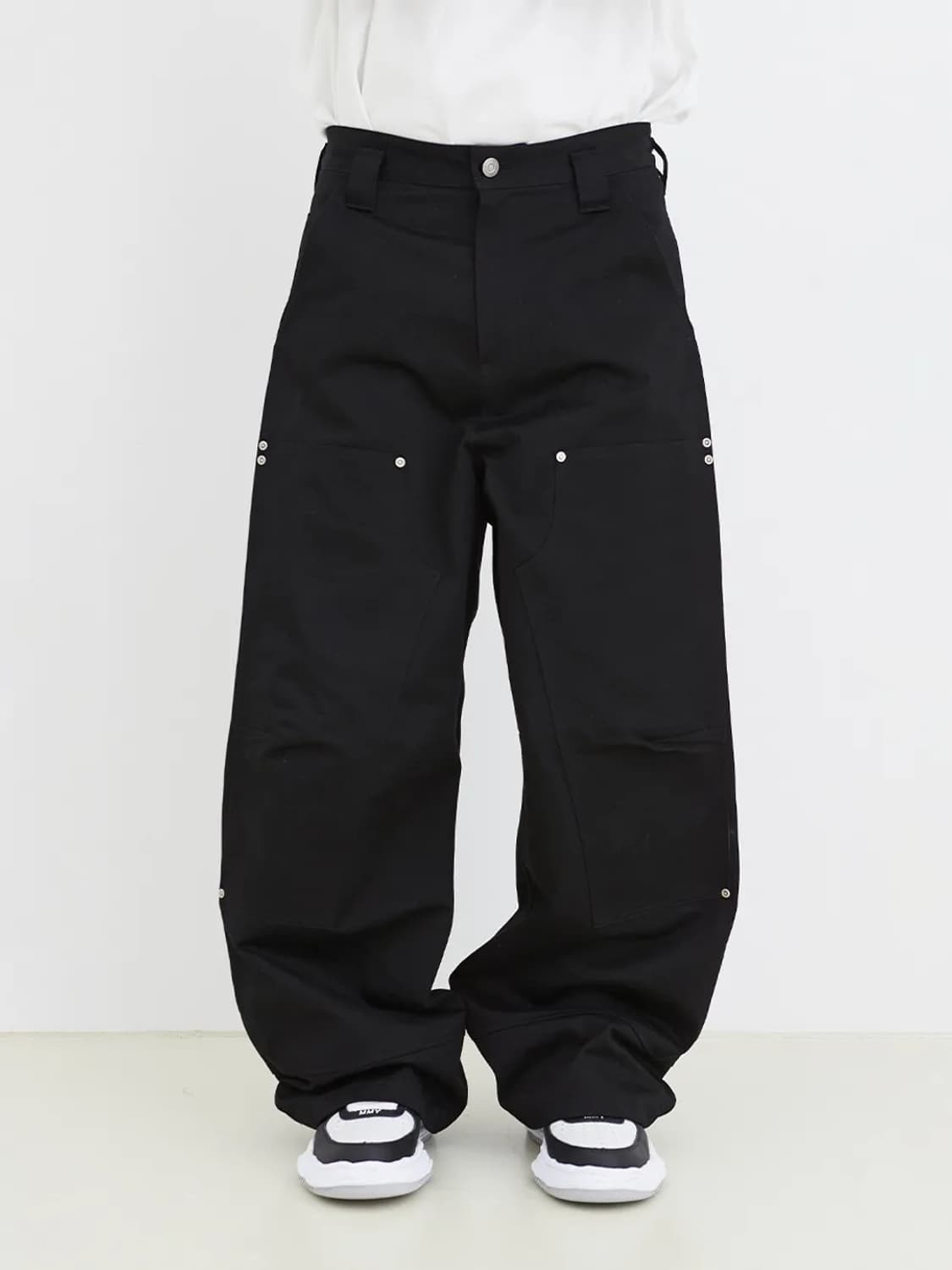 lEY 이에이 누막 카펜터 팬츠 바지 블랙 L 상품이미지4