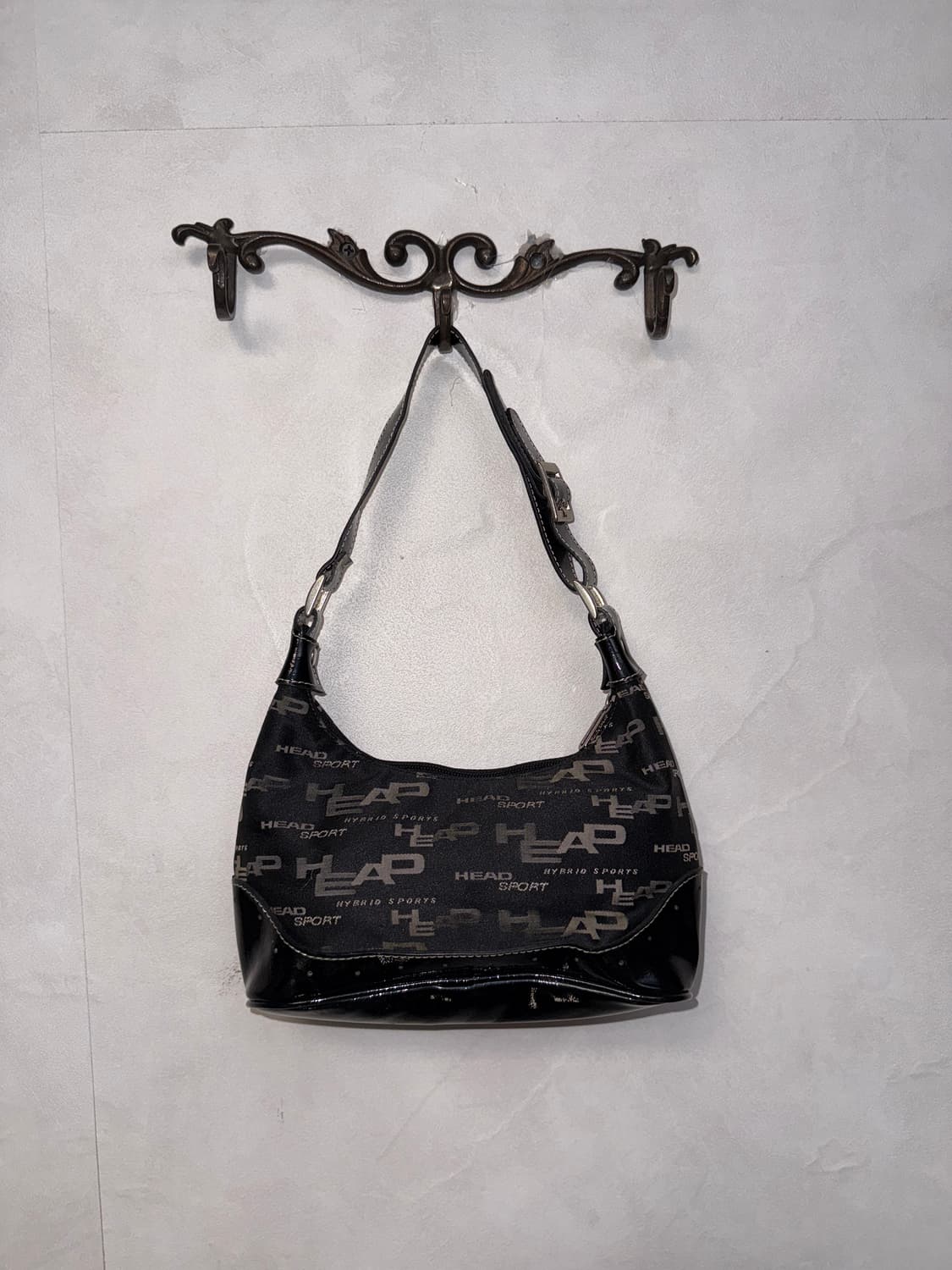 HEAD black logo buckle mini shoulder bag 상품이미지4