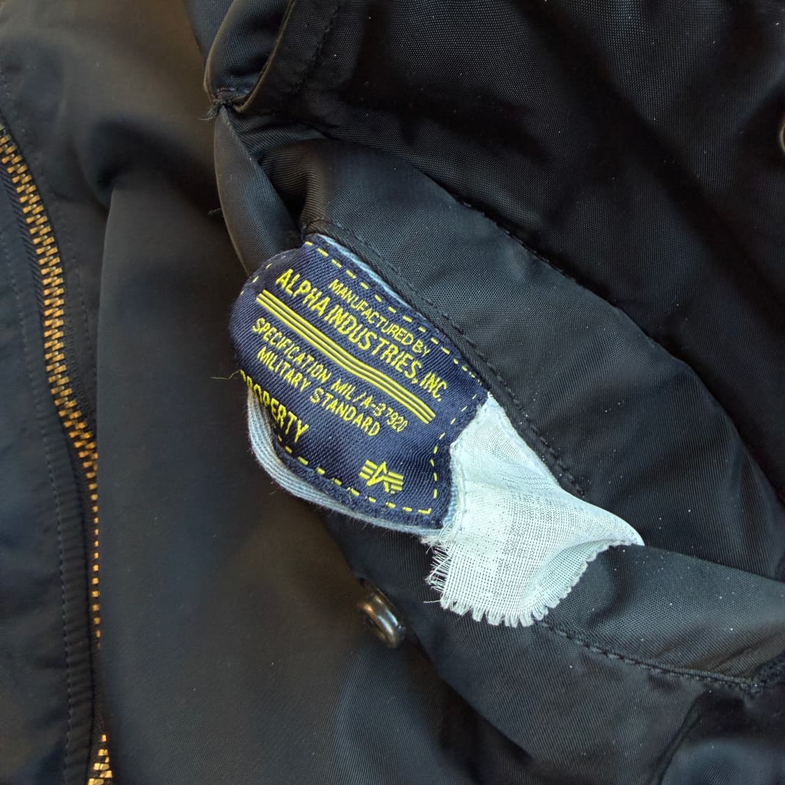 알파 인더스트리 플라이트 자켓 상품이미지6