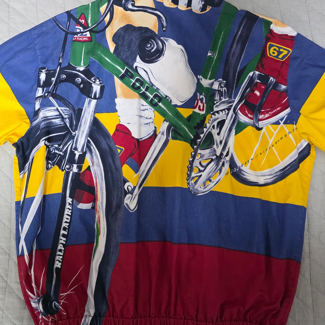 [90] 90s 빈티지 폴로 아카이브 로라이프 사이클링 레이싱 자켓 상품이미지2