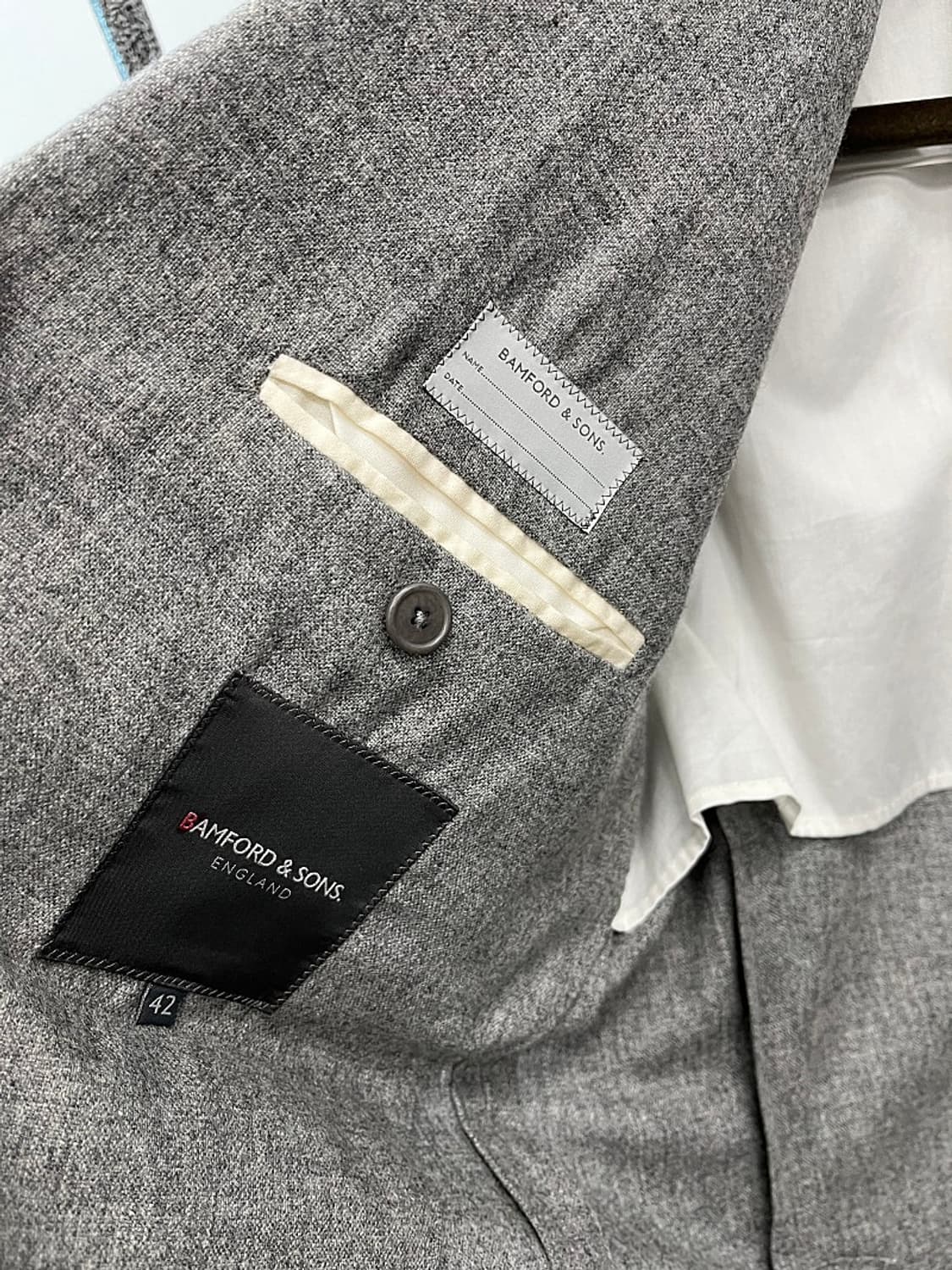 110) BAMFORD & SONS 캐시미어100% 자켓  상품이미지7