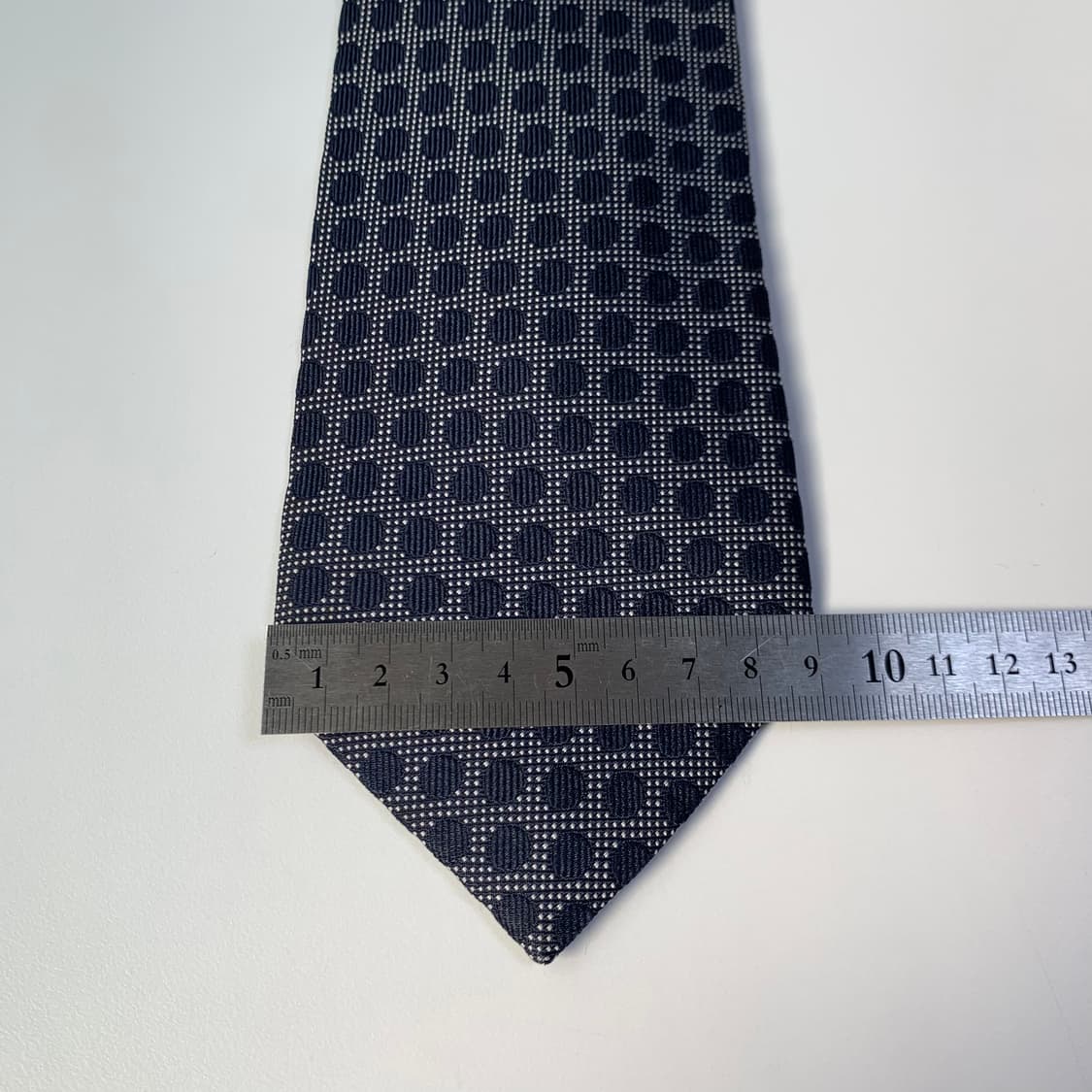 폴스튜어트 네이비 클래식 명품넥타이 A+등급 최상급 상품이미지10