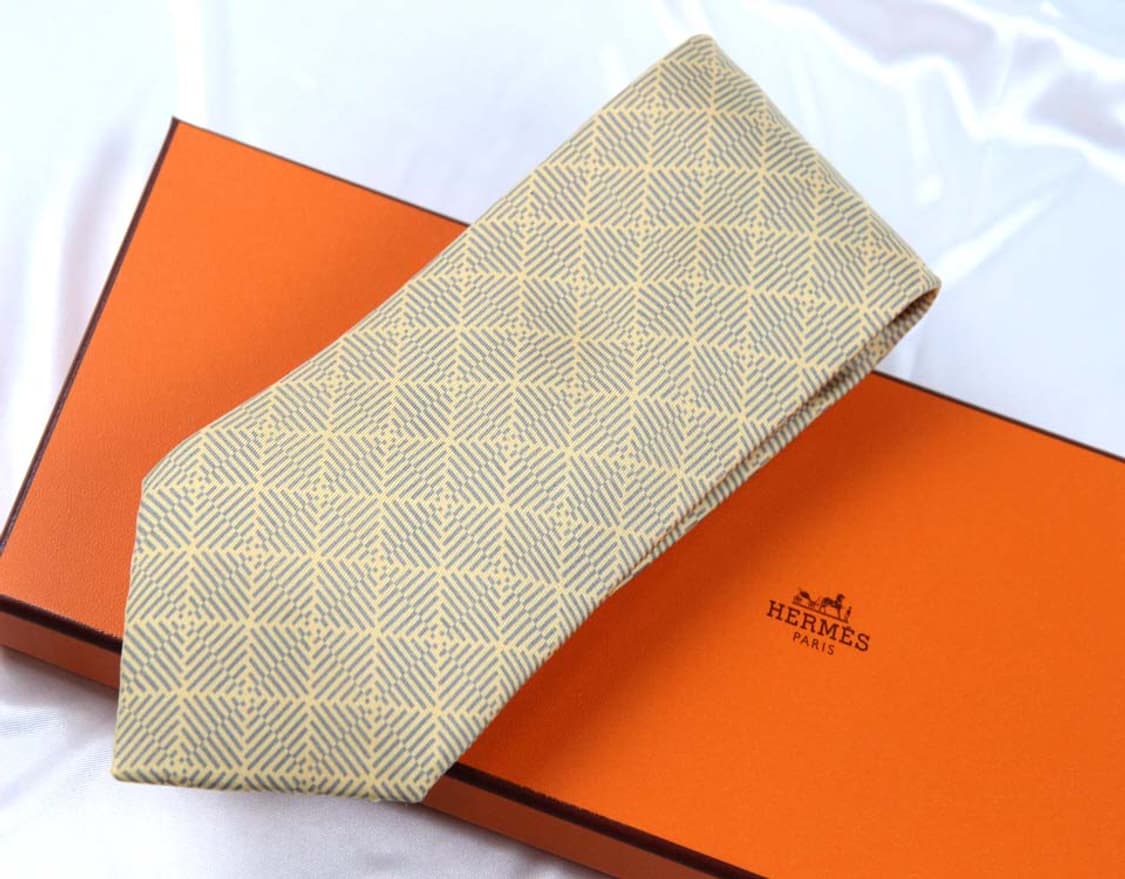 에르메스 9.1cm S등급 남자 명품 넥타이 상품이미지1