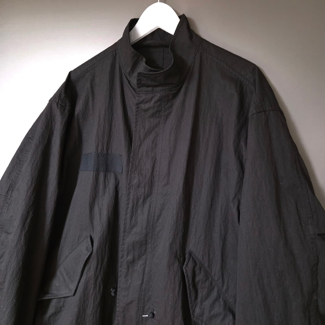 [2] 스틸네스 m65 피쉬테일 파카 블랙 / 밀리터리 개파카 모즈 코트 상품이미지3