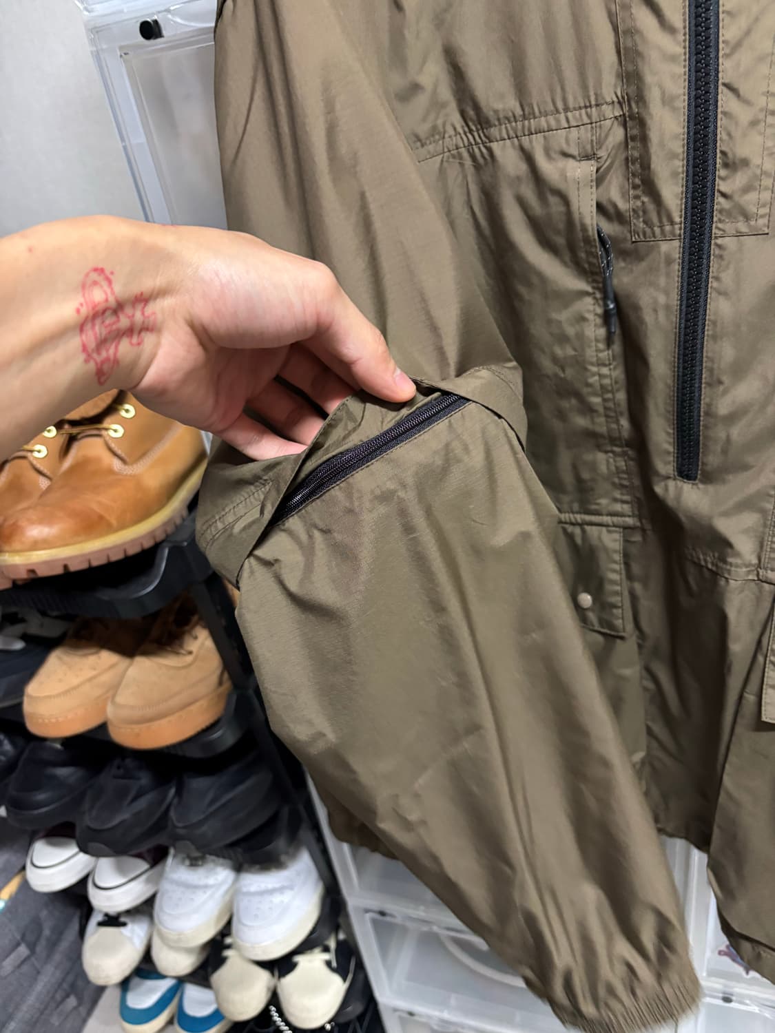 [L] 페치선데이 퍼텍스 3WAY 아노락 상품이미지4