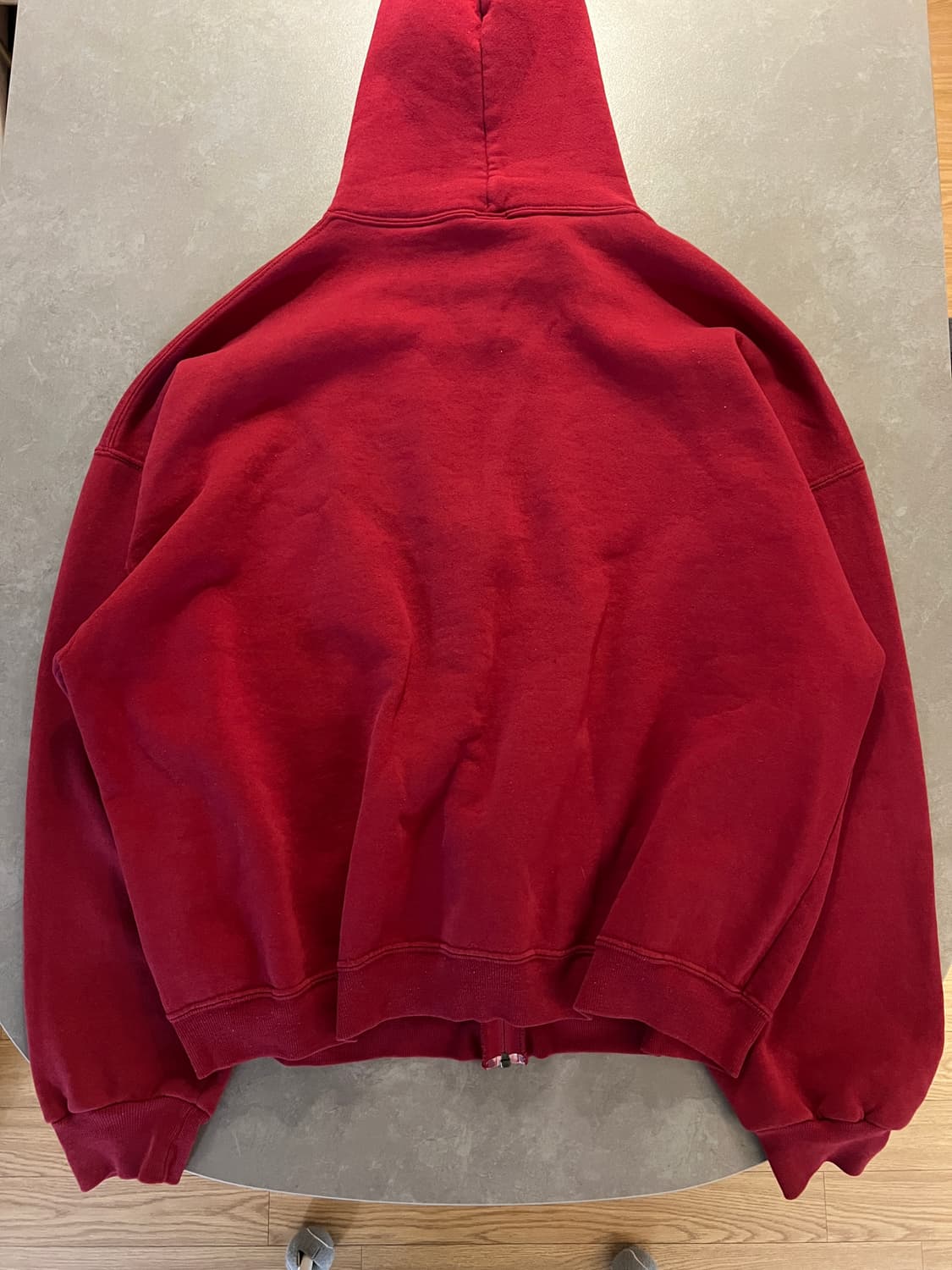 90s 러셀 빈티지 USC 유니버시티 후드집업 XXL 상품이미지4