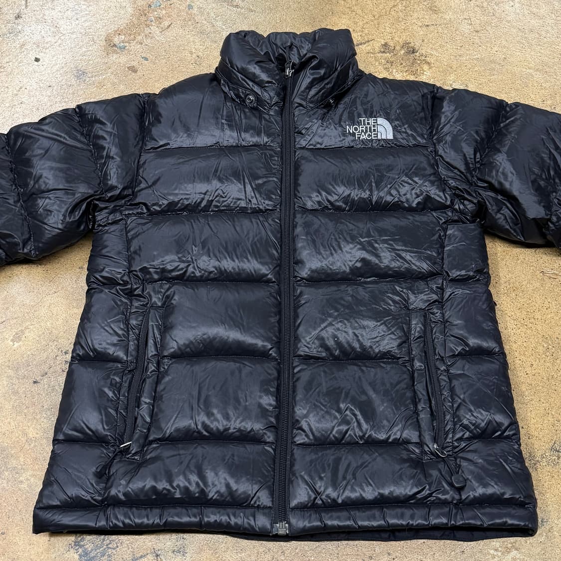 [정품/80] 노스페이스 블랙 패딩 점퍼 b19 상품이미지3