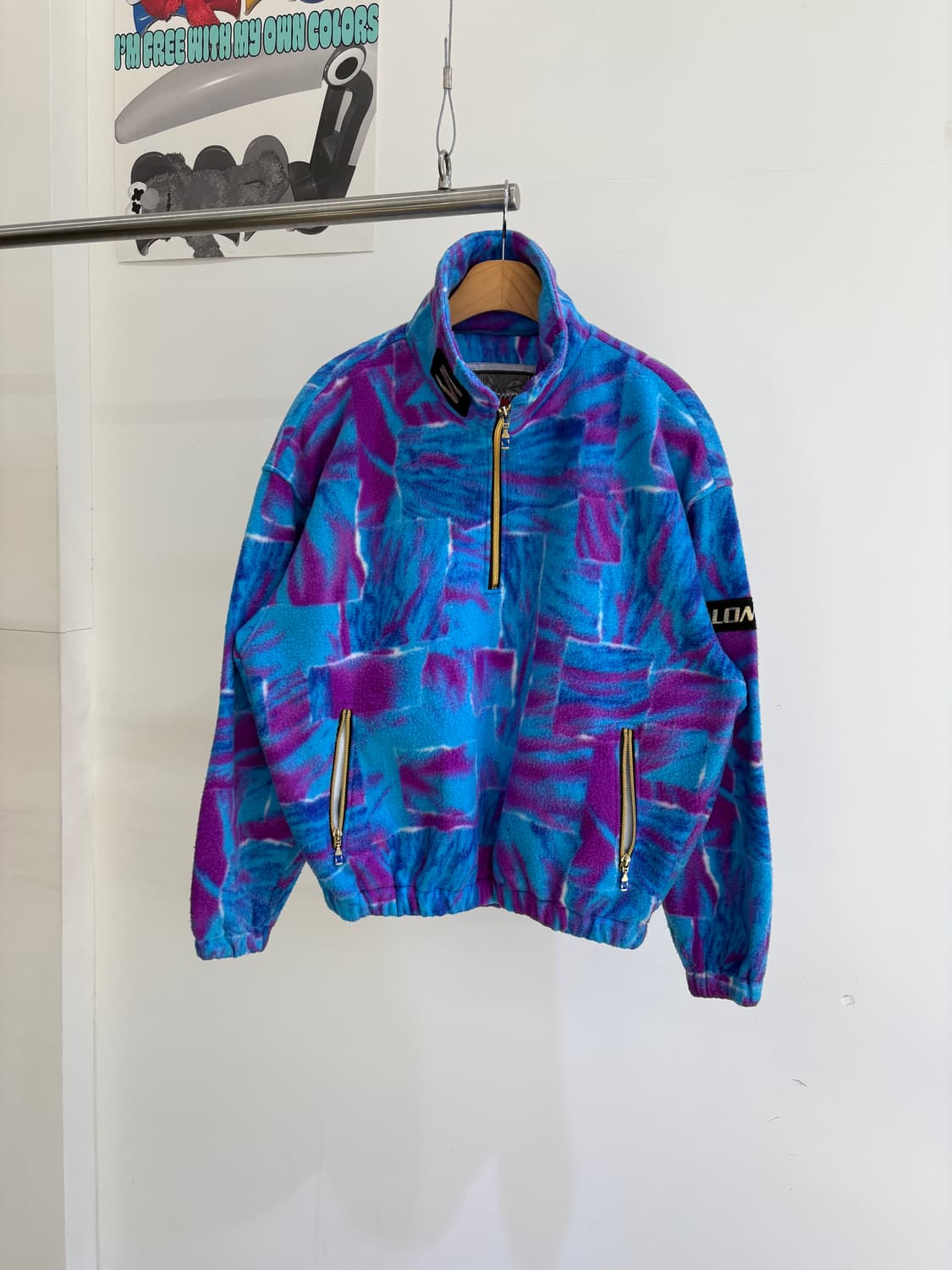 SALOMON (Made in Japan) 반집업후리스 상품이미지1