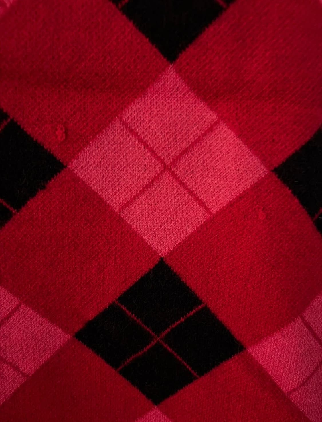 zara 아가일 니트 원피스 상품이미지3