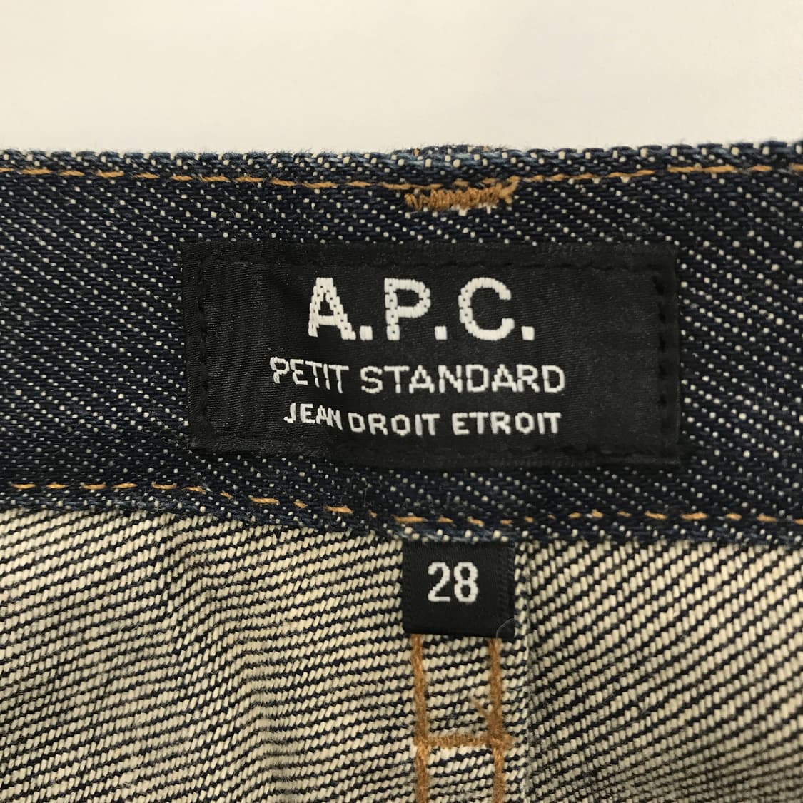 아페쎄 APC 쁘띠 스탠다드 셀비지데님 [28 상품이미지5