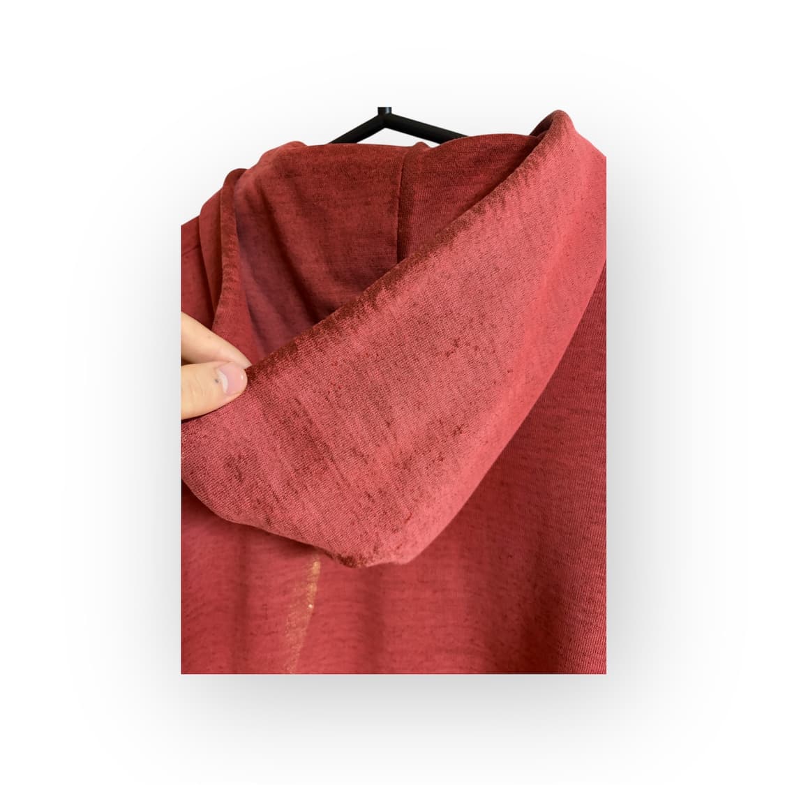 90s Thermal lining hoodie zip up 상품이미지5