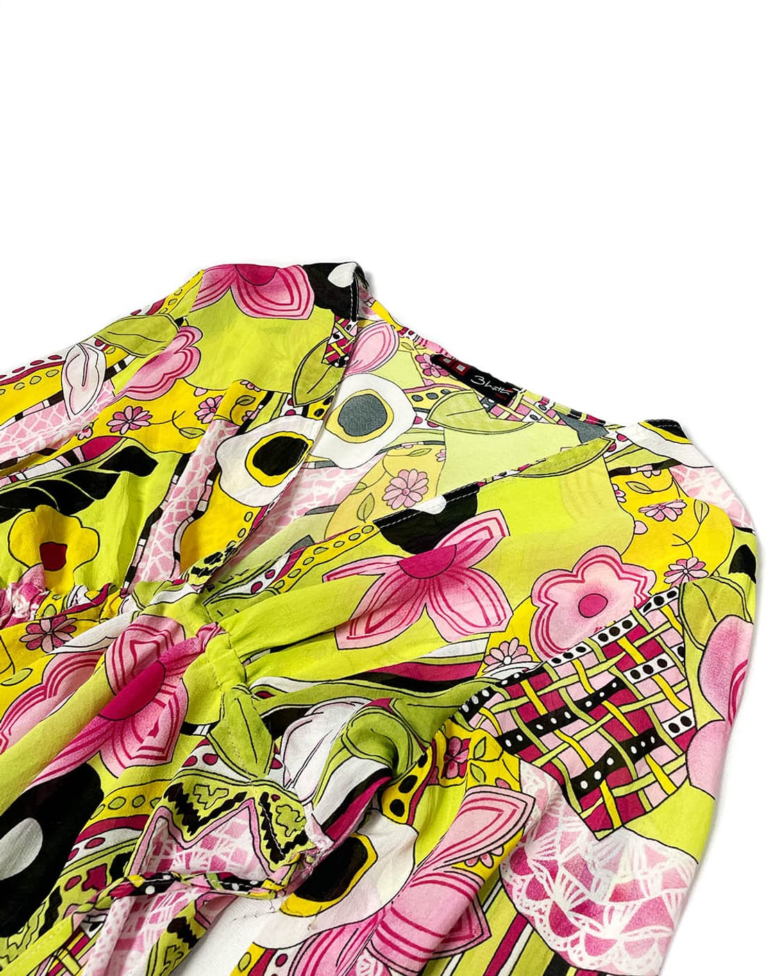 vintage 에스닉 셔링 블라우스 상품이미지3