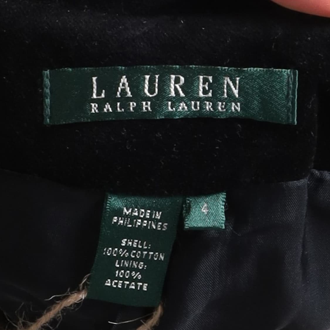 랄프 로렌 Ralph Lauren Velvet Western Blazer 상품이미지7