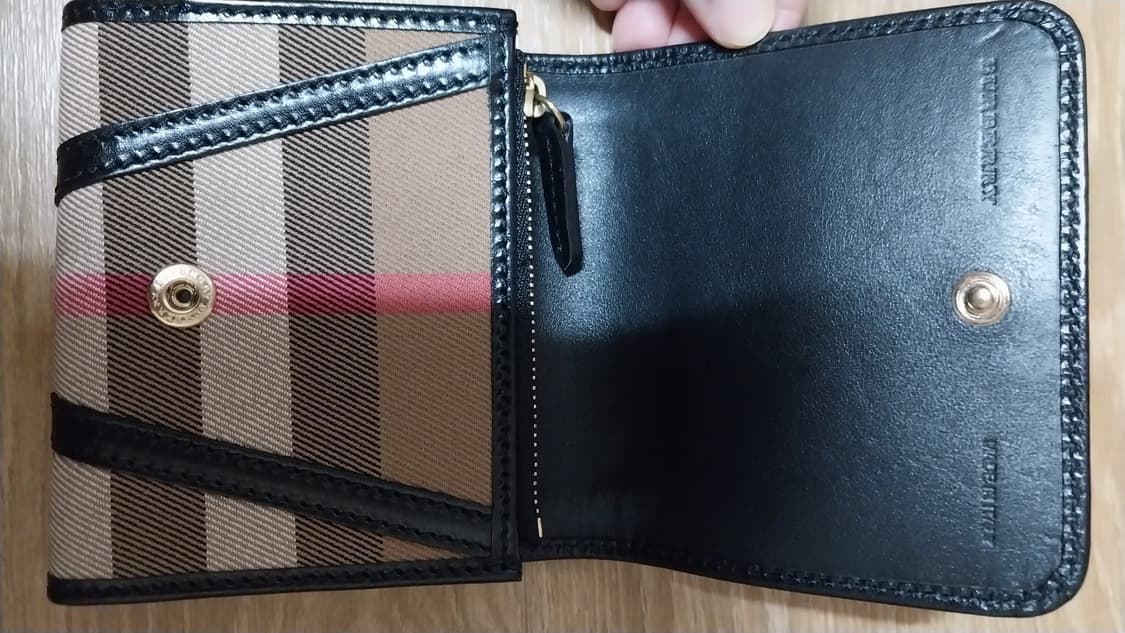 버버리 체크 지갑 (새상품) 상품이미지4
