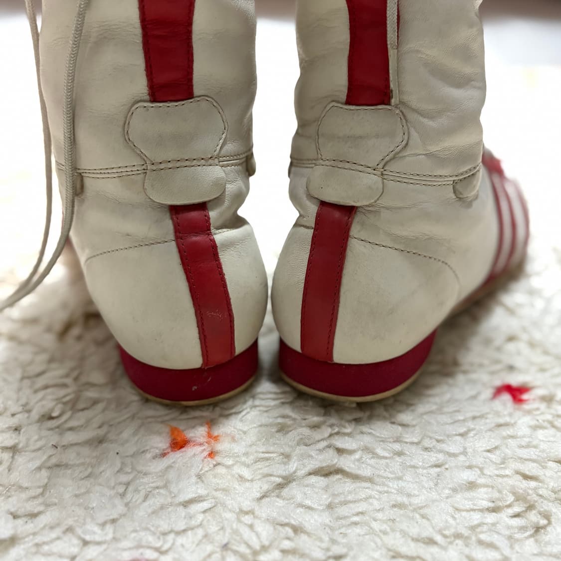 Y2k 04년도 제작 아디다스 오리지널 복싱 부츠 빈티지 240 상품이미지5