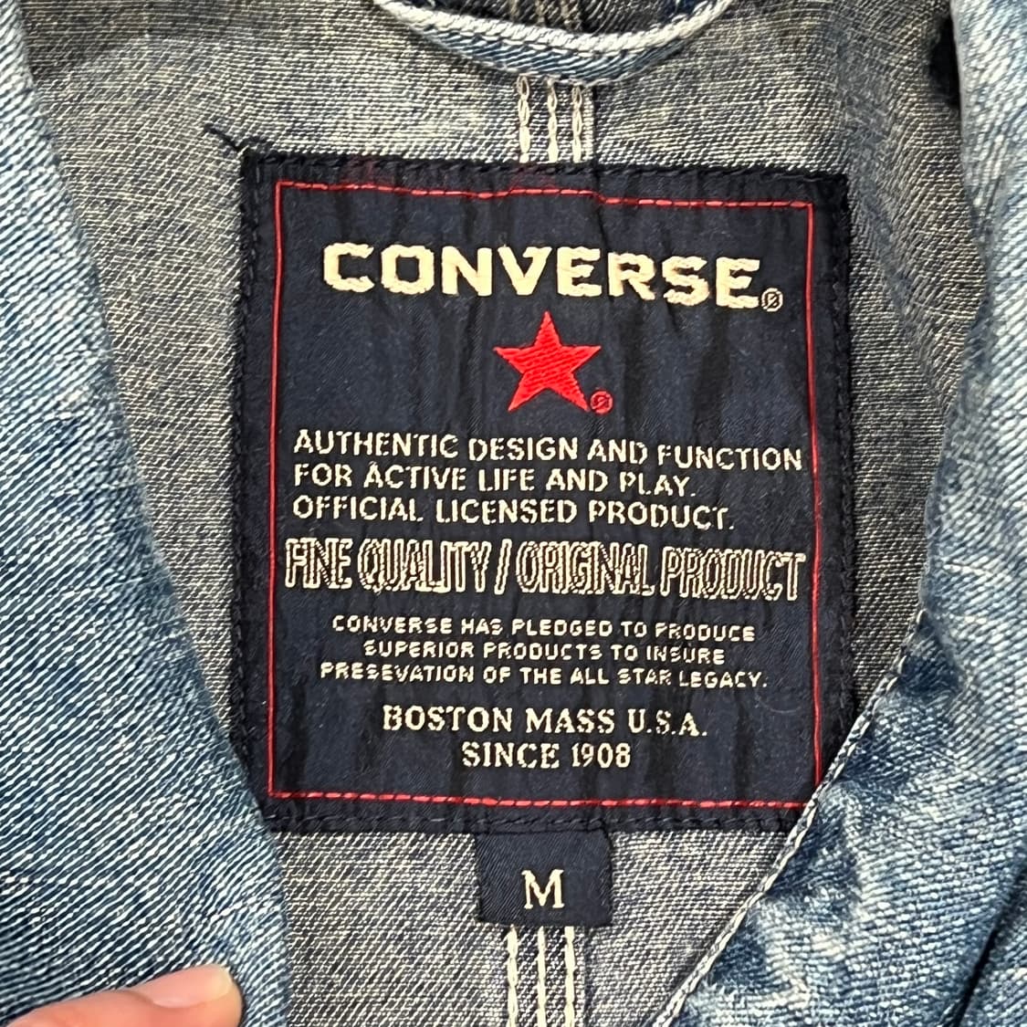 컨버스 커버올 데님자켓 s09846 상품이미지6