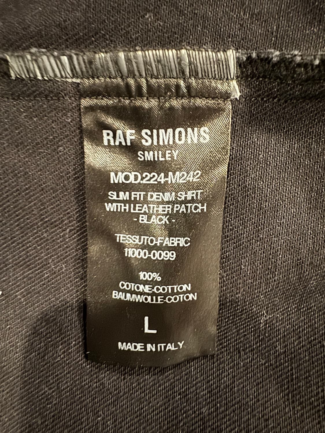 라프시몬스 데님 셔츠자켓 상품이미지3