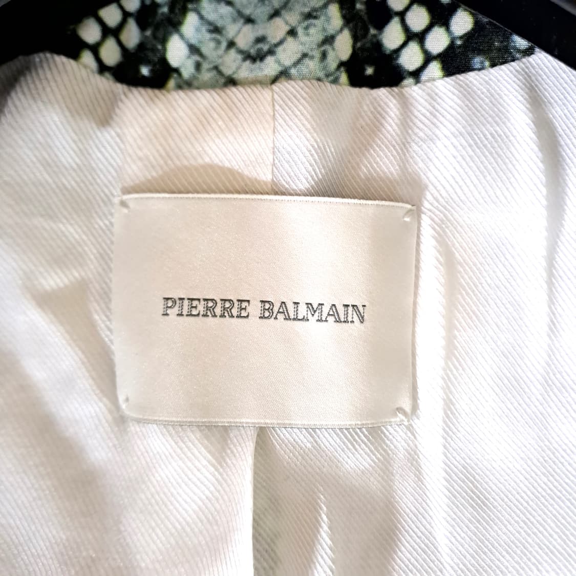 (택포) 피에르발망 스네이크 패턴 블레이저 34 B597 상품이미지8