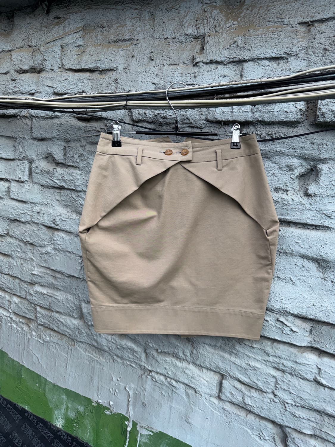 vivienne westwood 비비안웨스트우드 오버랩 미니스커트(40) 상품이미지1