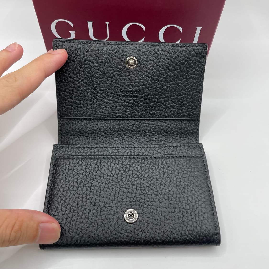 구찌 로고 롱 카드 케이스 카드지갑 상품이미지6