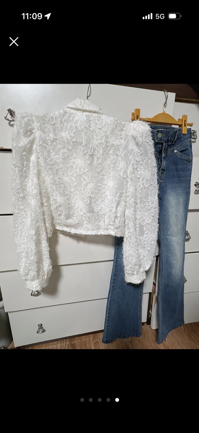 진주단추 퍼프셔츠 상품이미지3