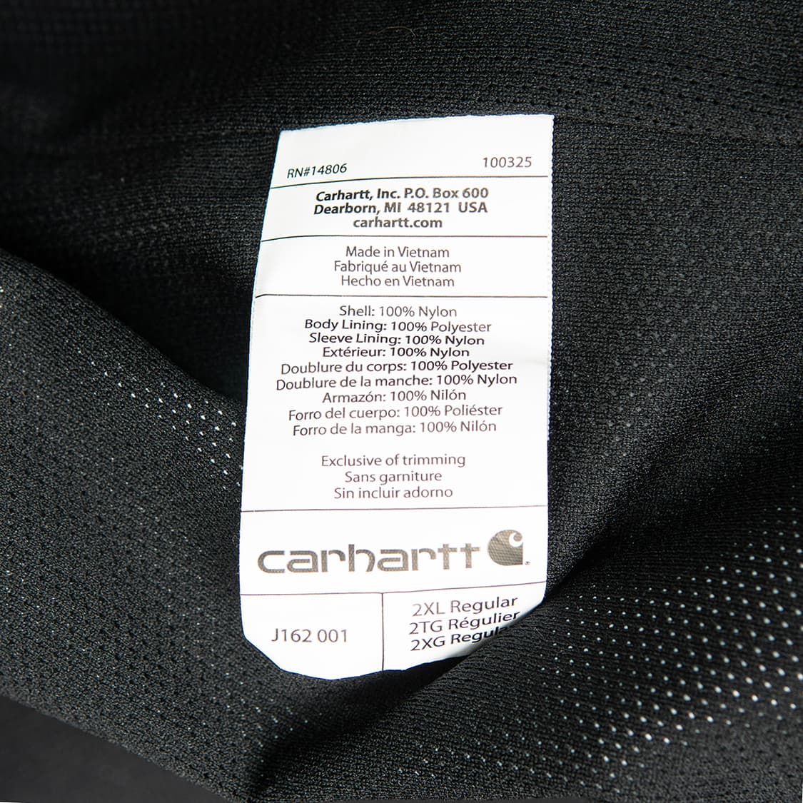 [2XL] 칼하트 J162 쇼어라인 스톰디펜더 자켓 블랙  상품이미지9
