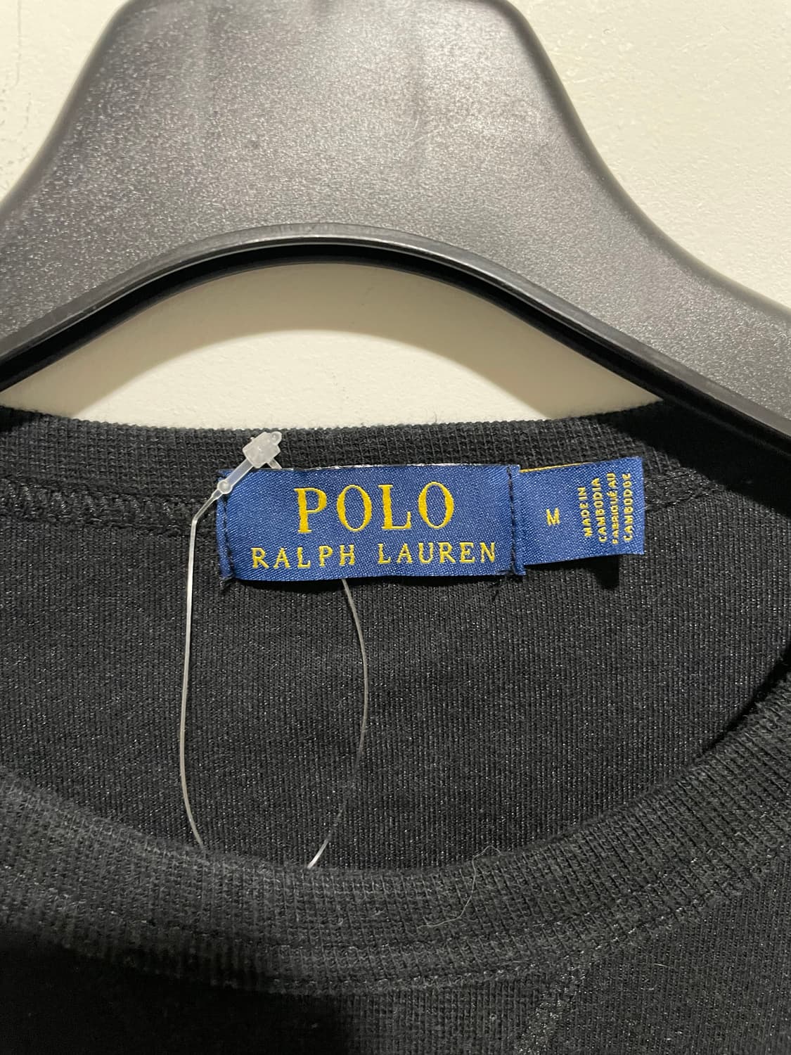 폴로랄프로렌 맨투맨 블랙 상품이미지5