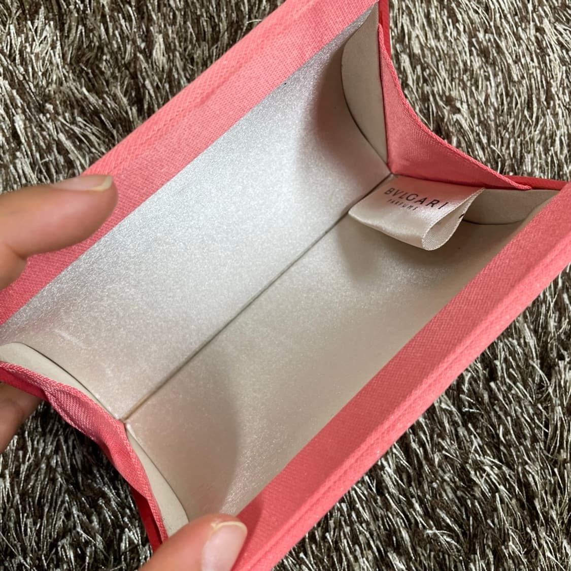 불가리 Bvlgari 핑크 파우치 칵테일백 상품이미지7