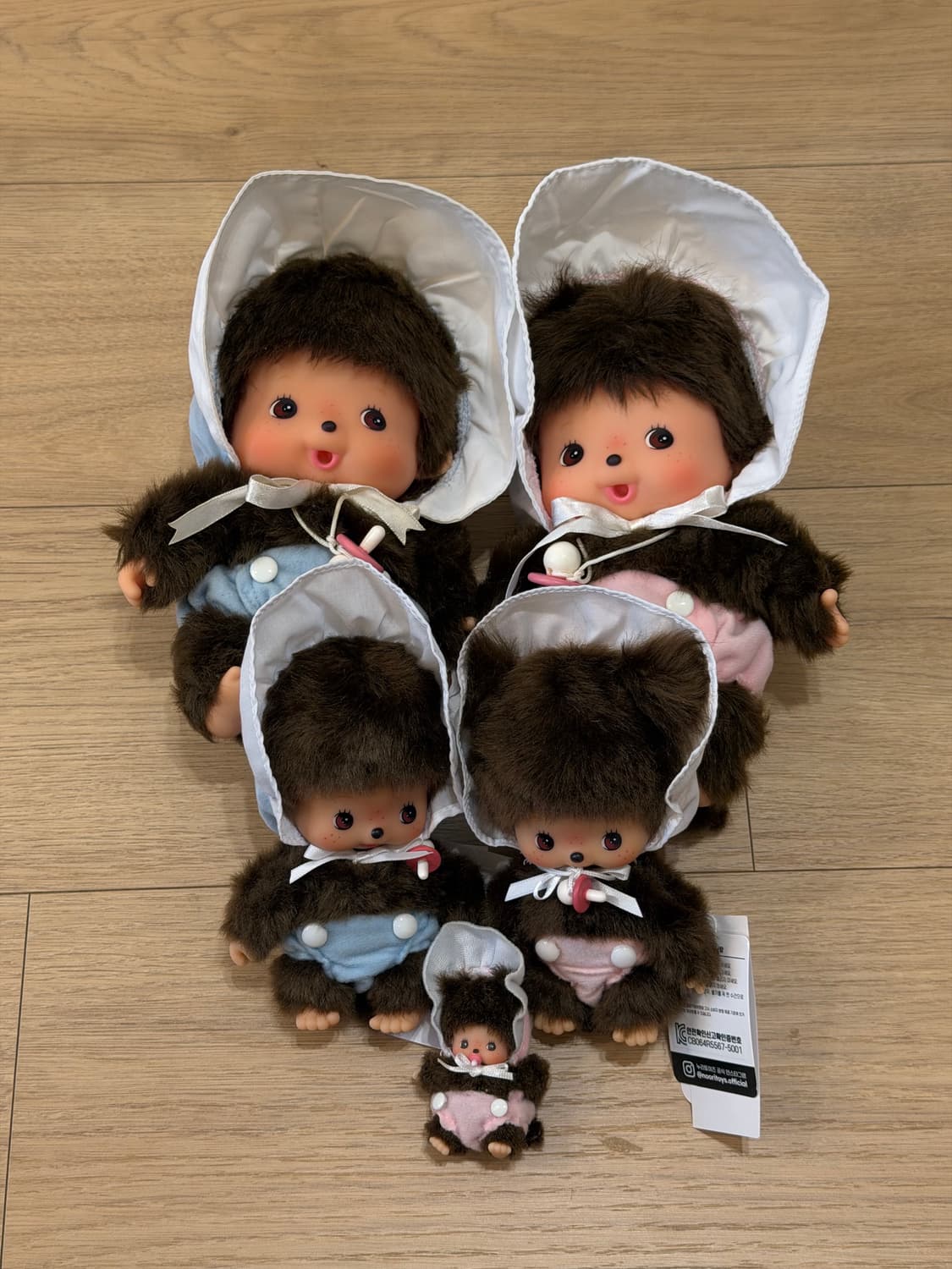 베비치치 M 사이즈 남아 여아 인형세트 상품이미지1
