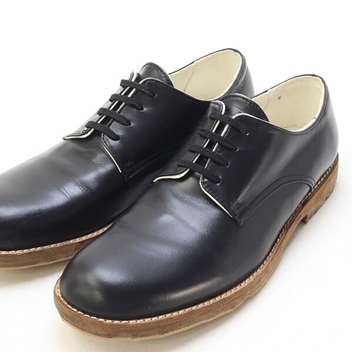 준야와타나베 꼼데가르송 레이디스 가죽 더비슈즈 상품이미지2