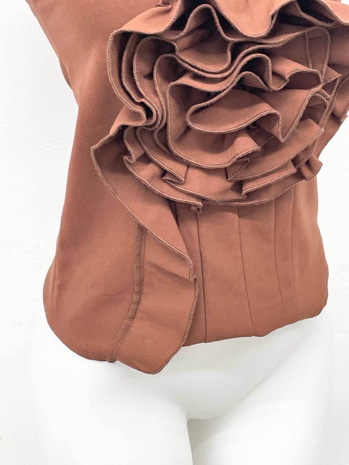 브라운 로즈 로제트 탑  상품이미지3