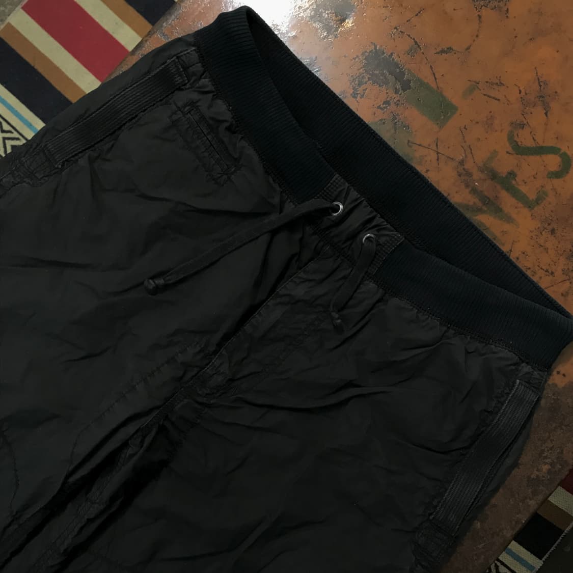 폴로랄프로렌 에이징 블랙 코튼 밴딩 팬츠 허리 34 36  상품이미지5