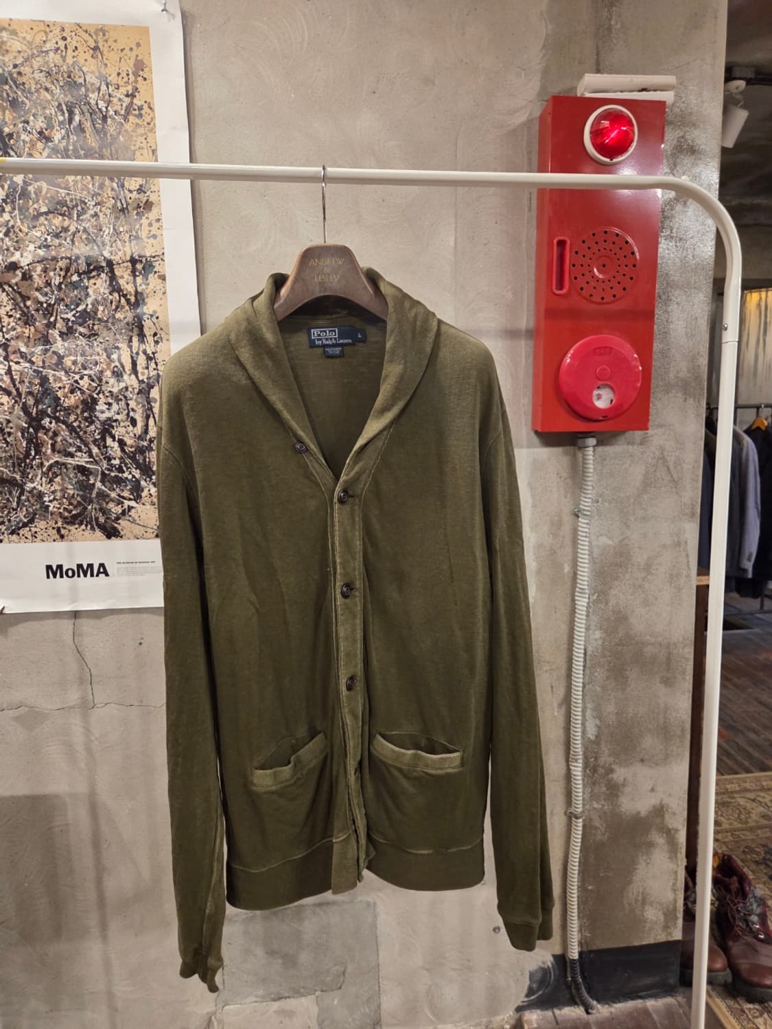 폴로랄프로렌 숄칼라 카디건 상품이미지7