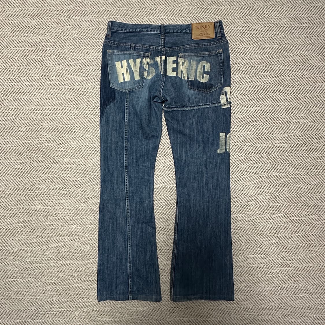 HYSTERIC GLAMOUR heavy boot cut jeans 상품이미지2