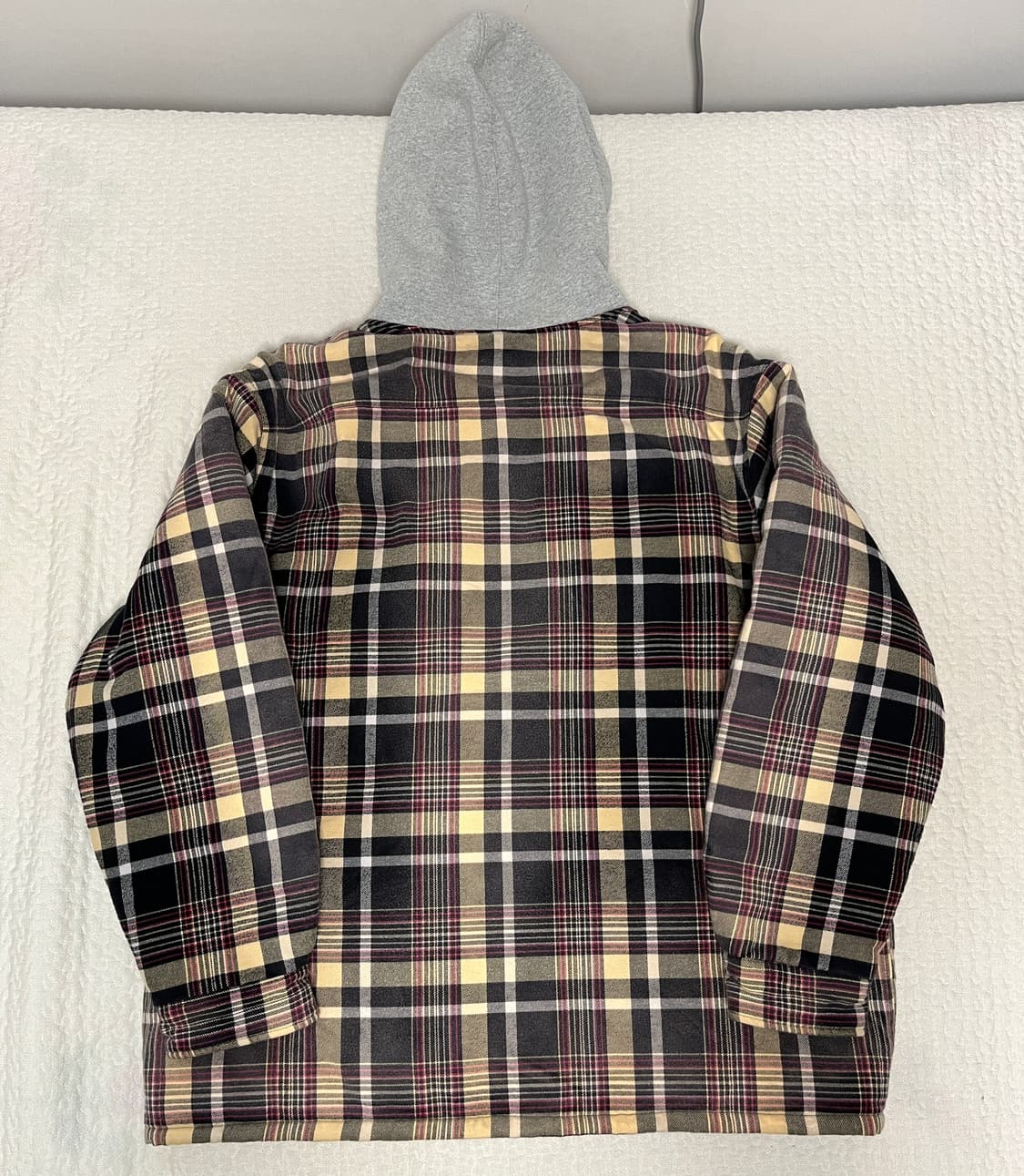 [XL] 슈프림 디키즈 플레이드 후드 집업 자켓 상품이미지2