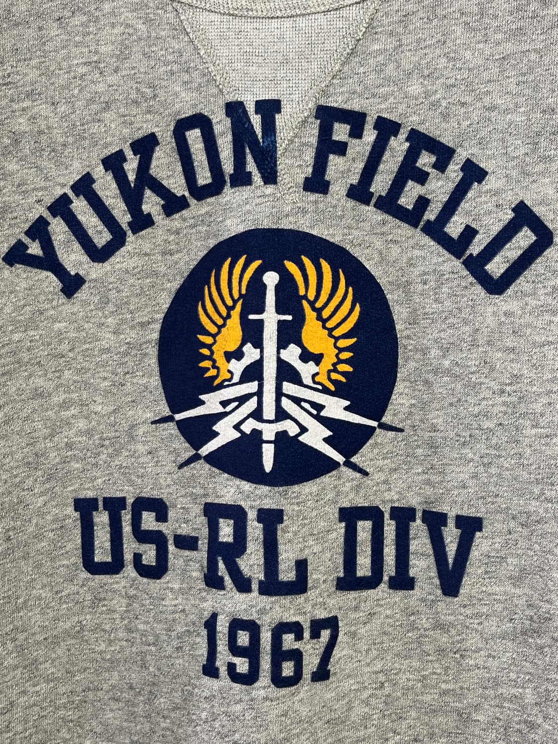 폴로 랄프로렌 유콘필드 멜란지 그레이 플리스 크루넥 스웻셔츠 맨투맨 상품이미지5