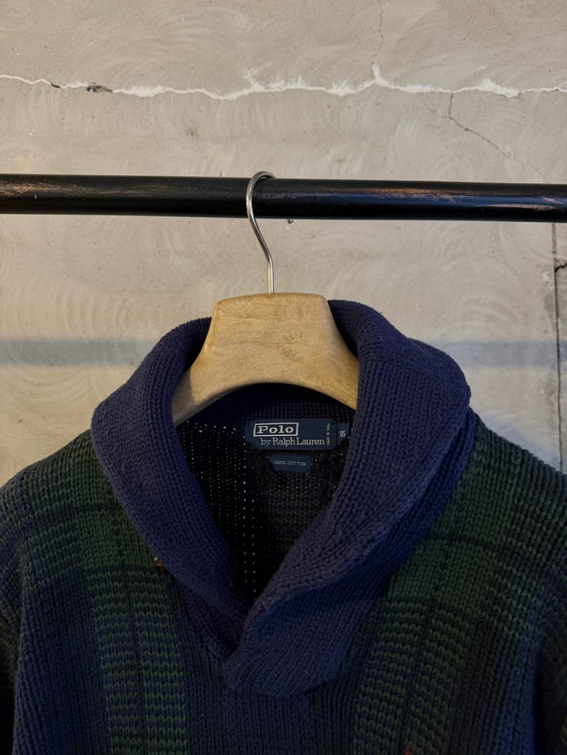 폴로 랄프로렌 숄칼라 니트 100 상품이미지8
